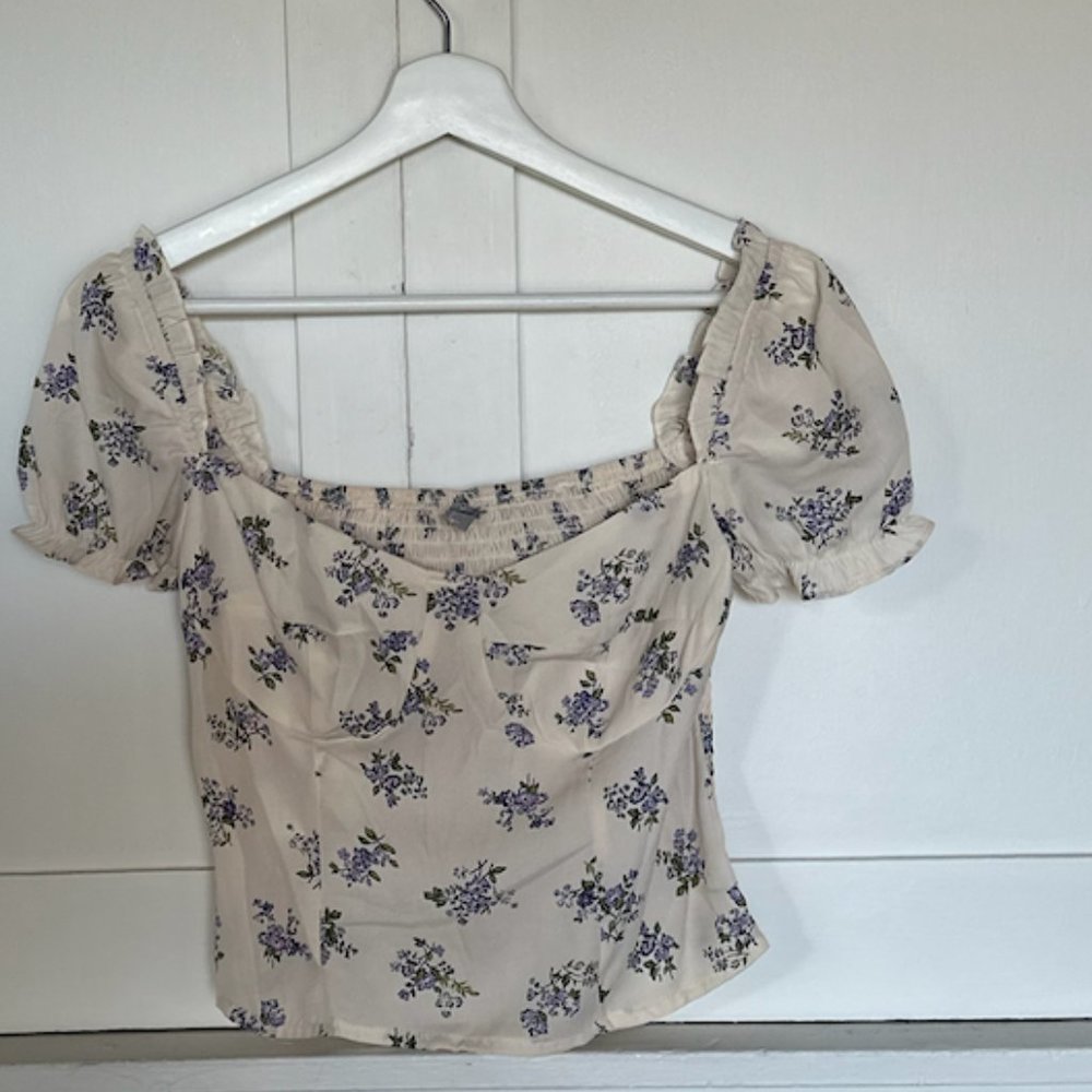Floral croptop